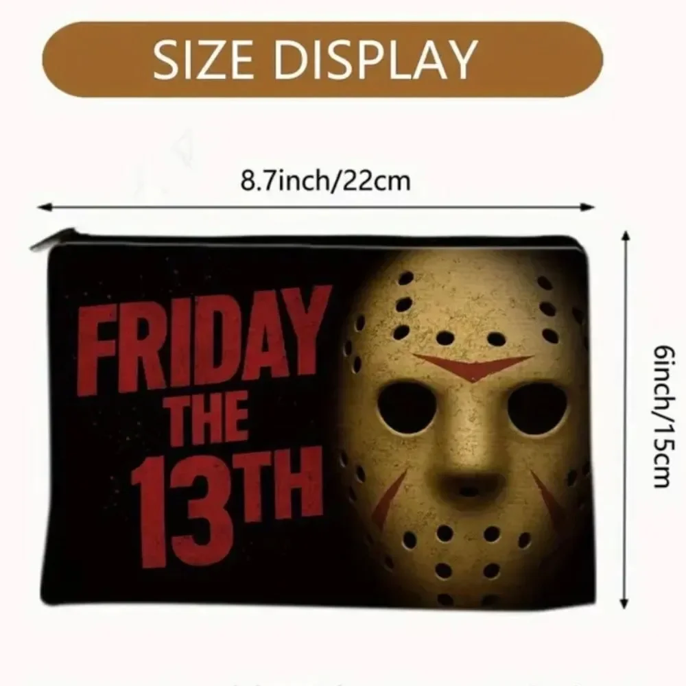 Friday The 13th Cosmetic Makeup Bag
